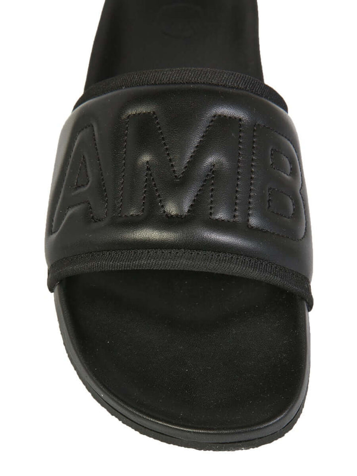Ambush Men Leather Slide Sandals