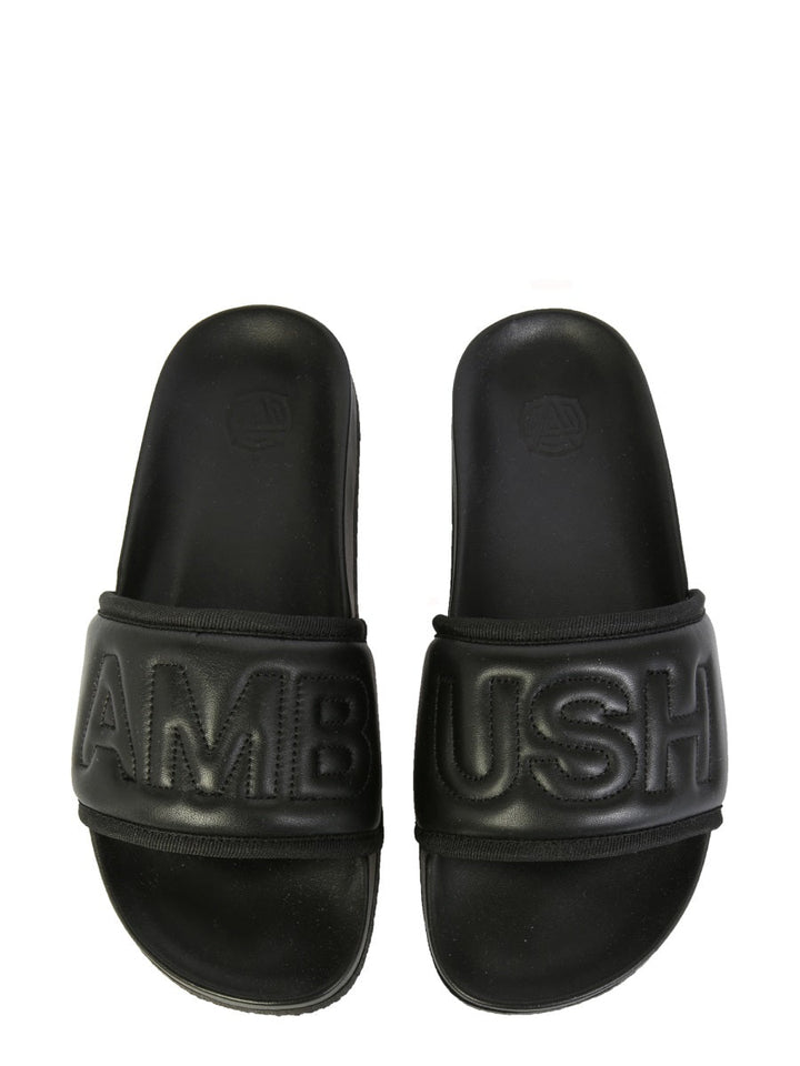 Ambush Women Leather Slide Sandals