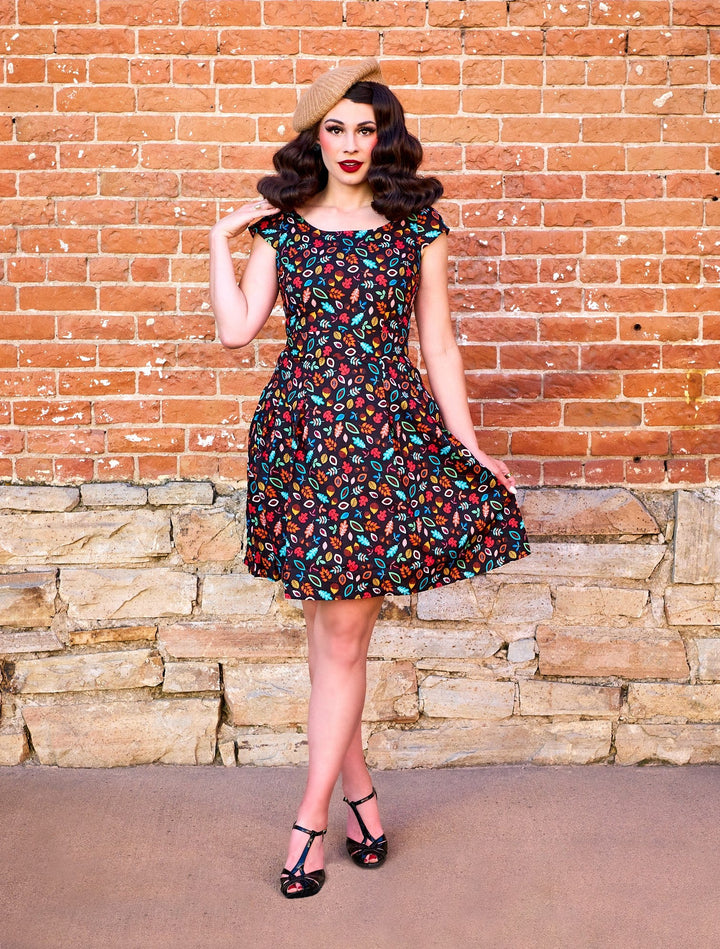 Leaves &amp; Acorns Margaret Dress