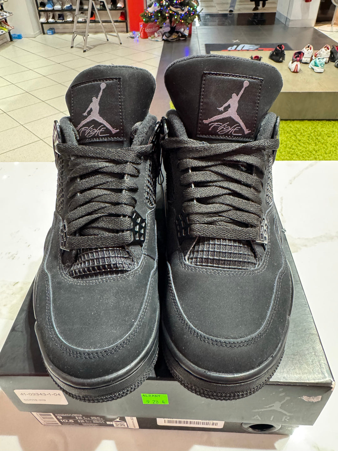 PRE OWNED Jordan 4 Retro Black Cat (2020)