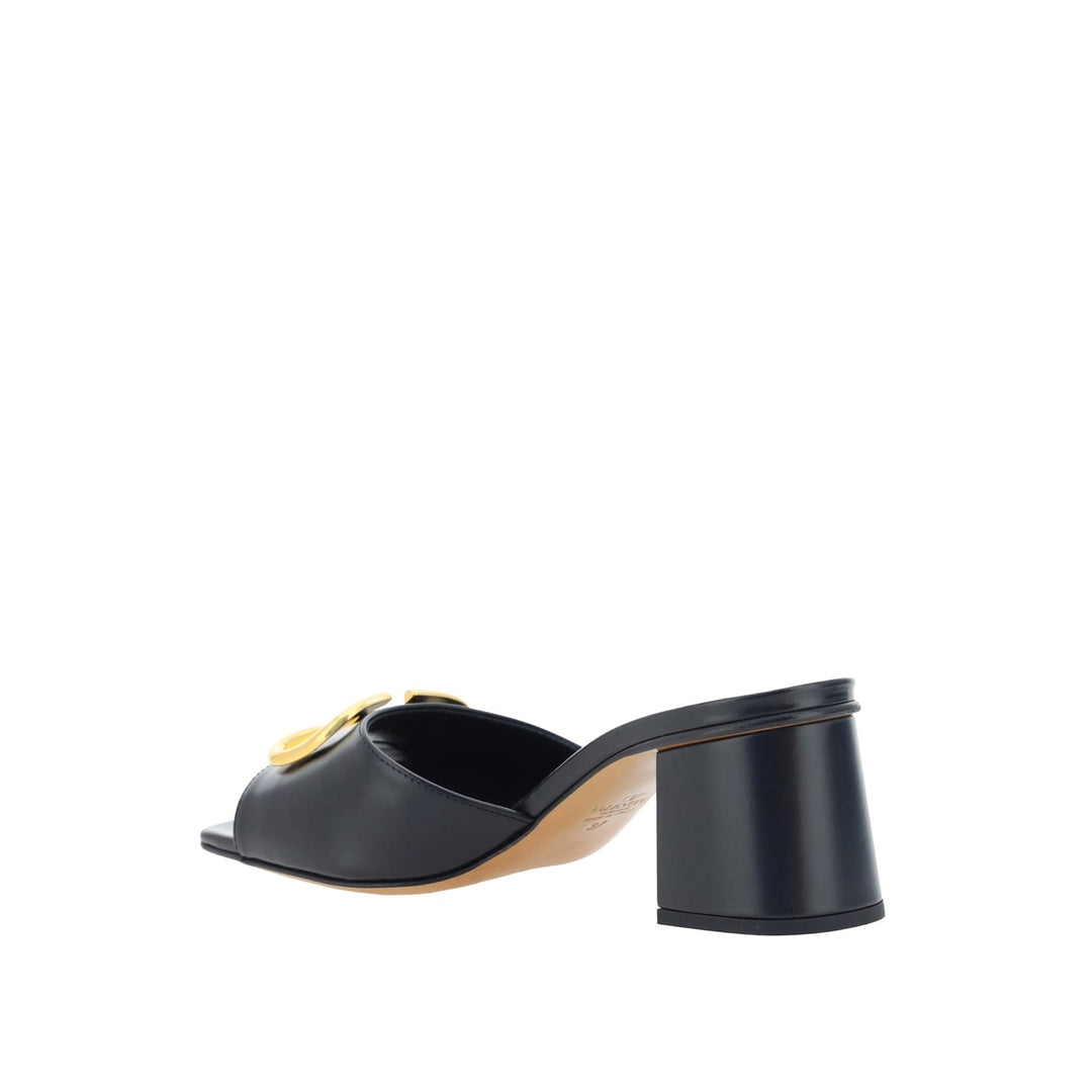 Valentino Garavani Vlogo Leather Sandals Women