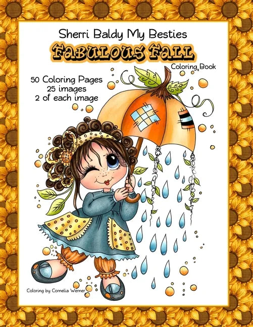 Sherri Baldy My Besties Fabulous Fall Coloring Book - Paperback