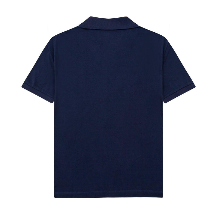 Burberry Blue T-Shirt With Collar