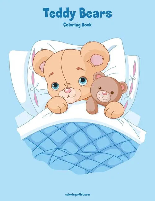 Teddy Bears Coloring Book 1 - Paperback