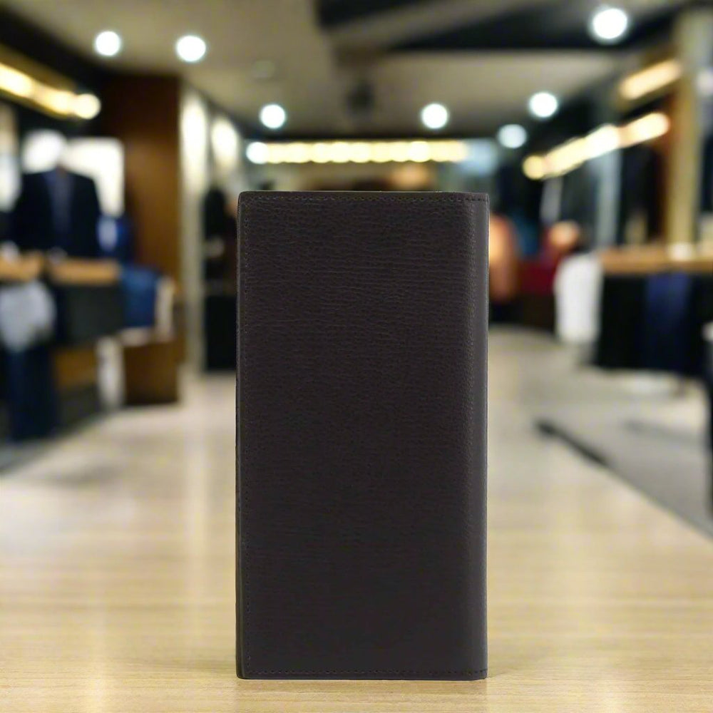 Ferragamo black long card Wallets