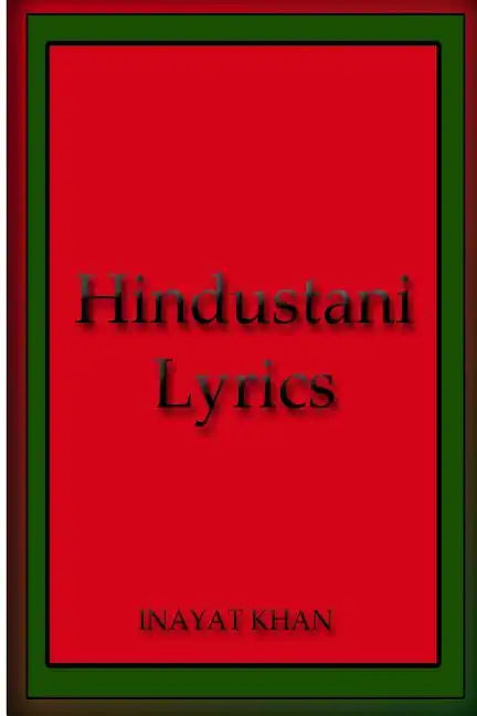 Hindustani Lyrics - Paperback