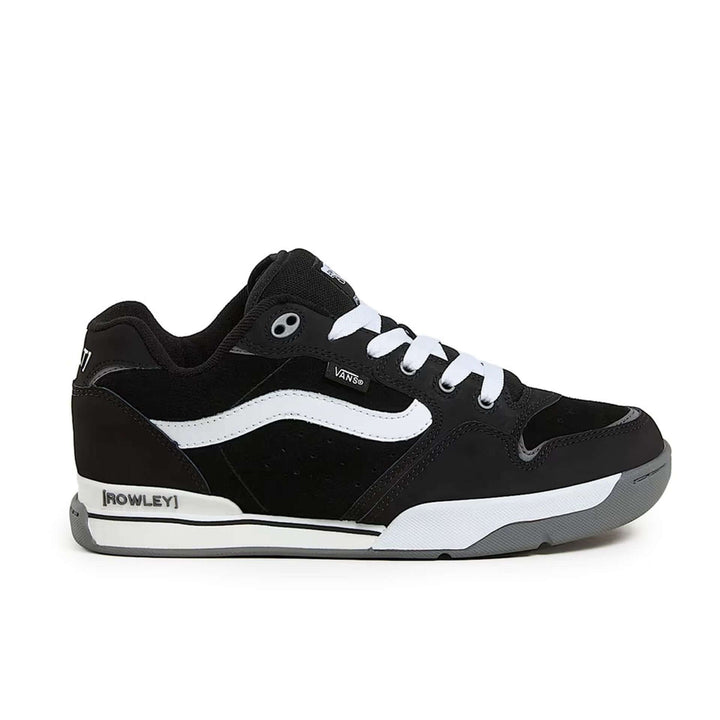 Vans black and white leather low top unisex Sneakers