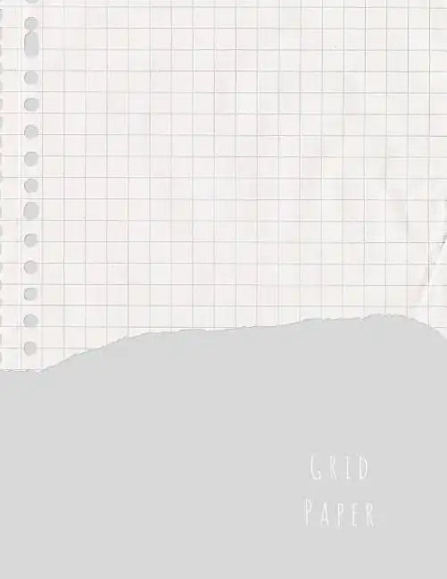 Grid Paper: Quad Rule graph paper,8.5 x 11 (5x5 graph paper) 100 pages - Paperback