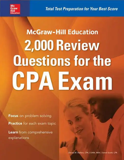 McGraw-Hill Education 2,000 Review Questions for the CPA Exam - Paperback