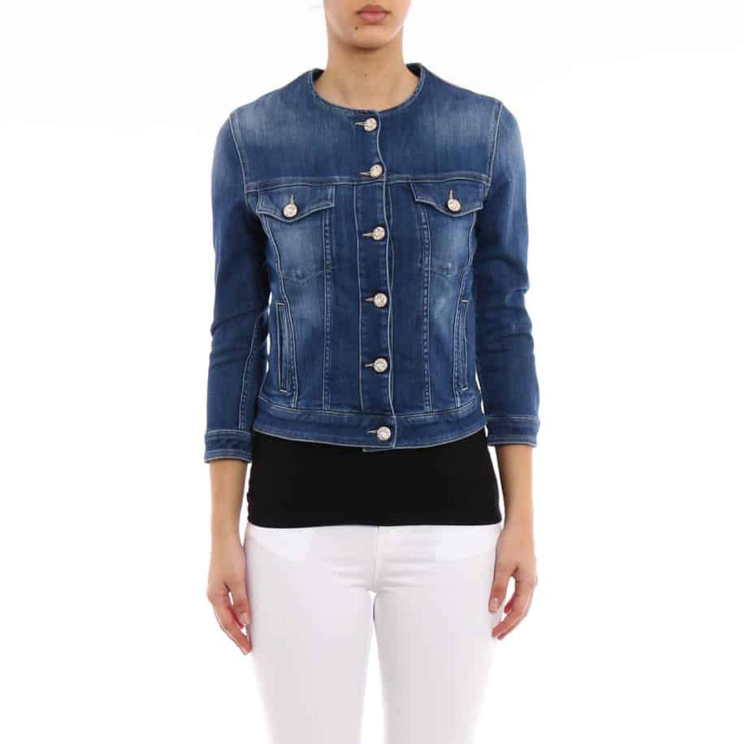 Jacob Cohen women's blue jean Jackets