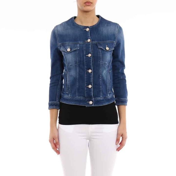 Jacob Cohen women's blue jean Jackets