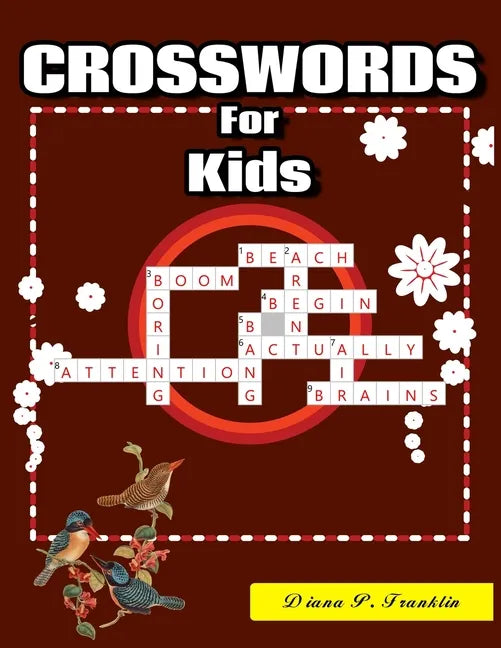 Crosswords for Kids: 101 Crossword Easy Puzzle Books - Paperback