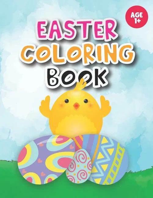 Easter coloring book: Coloring for Toddlers, Preschool Children & Kindergarten full with bunnies, rabbits, Easter eggs and more - Paperback