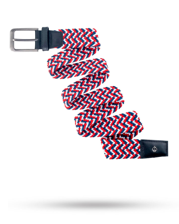 Pins Belt - Red White &amp; Blue