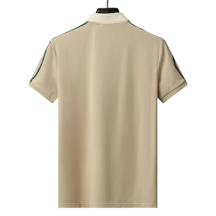Gucci Beige T-shirt with a collar