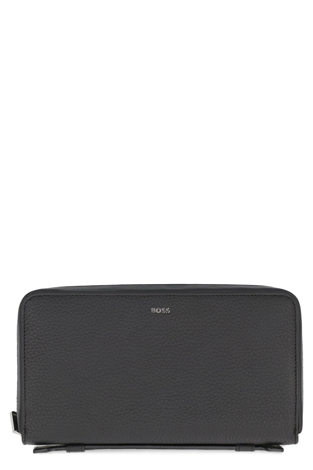 BOSS Grainy Leather Zip-Around Wallet - 23 cm x 13 cm x 4 cm