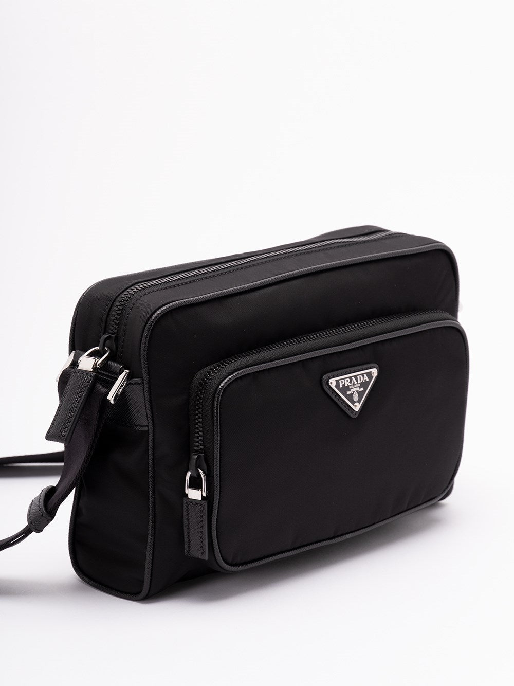 Prada Men Re-Nylon And Saffiano Leather Bag