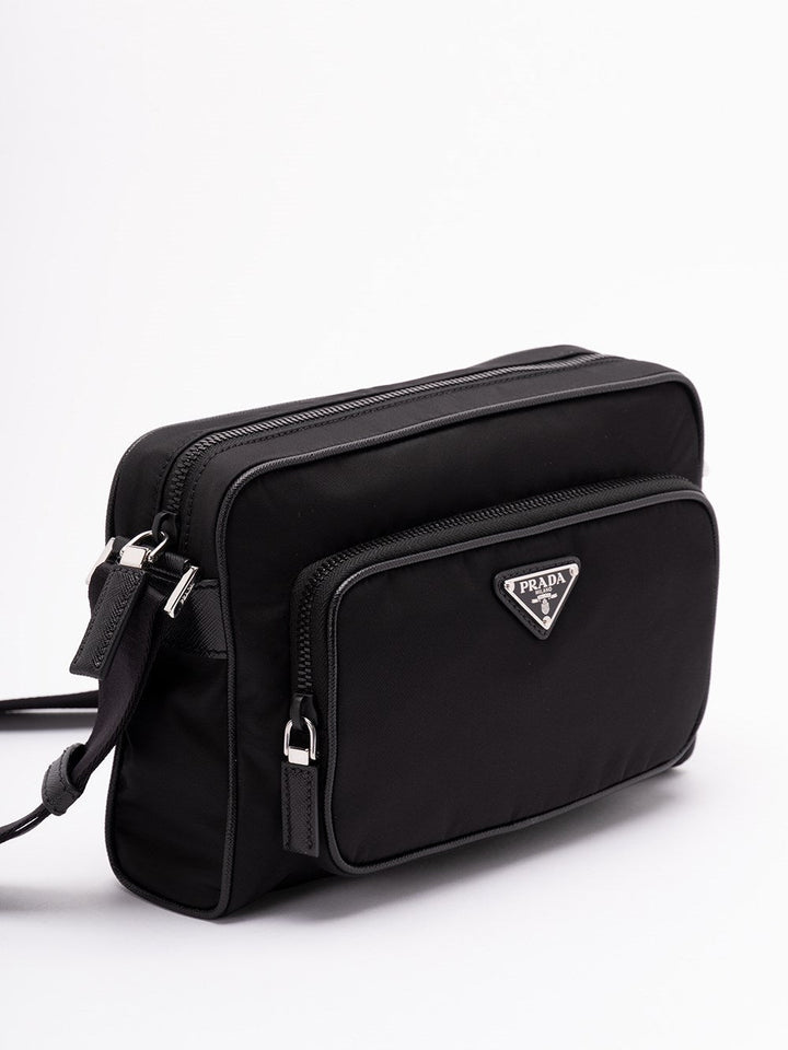 Prada Men Re-Nylon And Saffiano Leather Bag