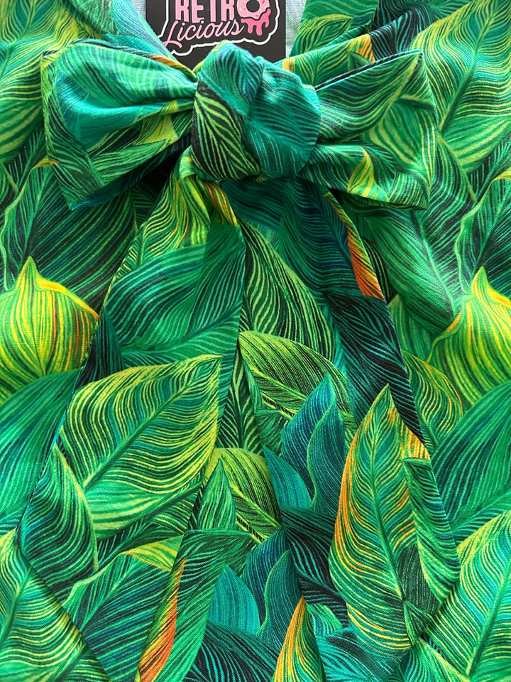 Leaves Bow Top