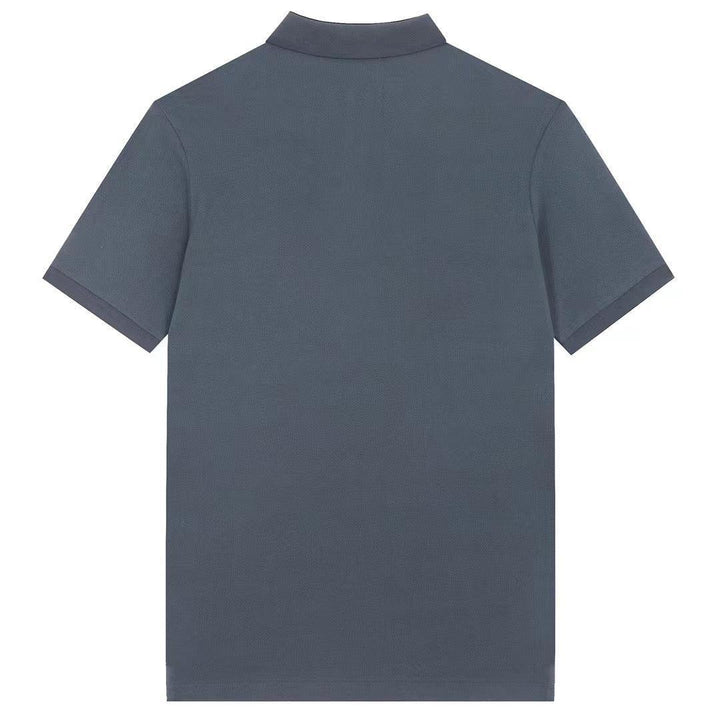 Burberry Dark Grey T-Shirt With Collar