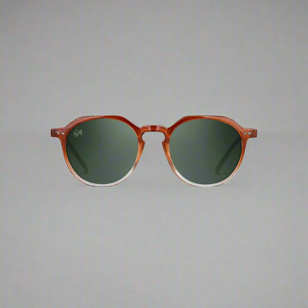Twig men's and women's sunglasses in assorted styles including aviator, round, and square frames