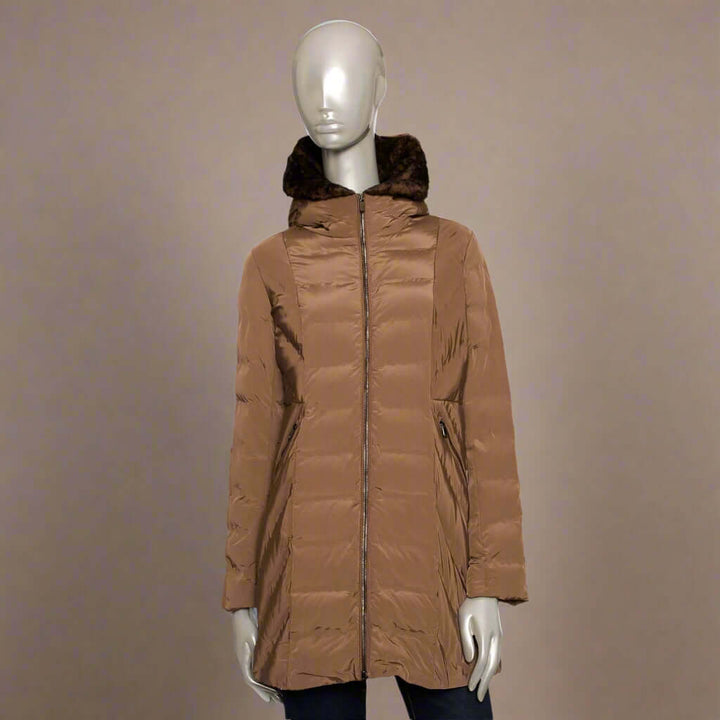 Comfortable Italian designed coats & jackets in mid, 3/4 and hooded designs