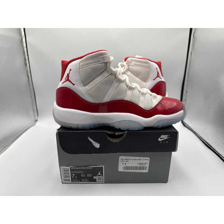 PRE OWNED Air Jordan Retro 11 Cherry (2022) (GS)
