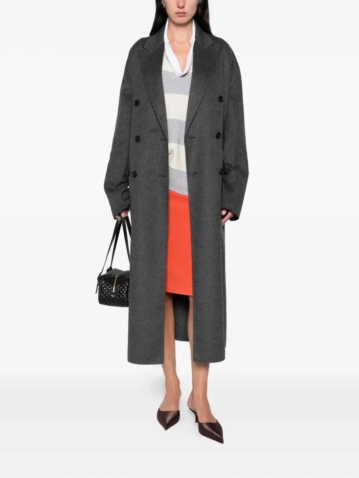 Prada Women Double Breasted Coat