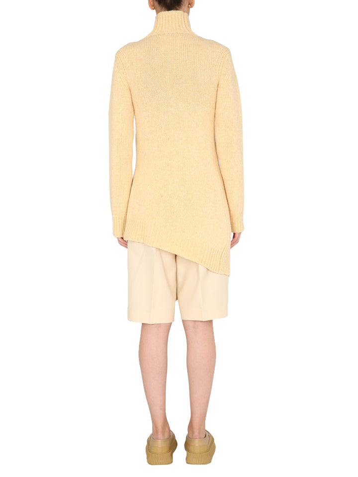 Jil Sander Women Long Asymmetric Sweater