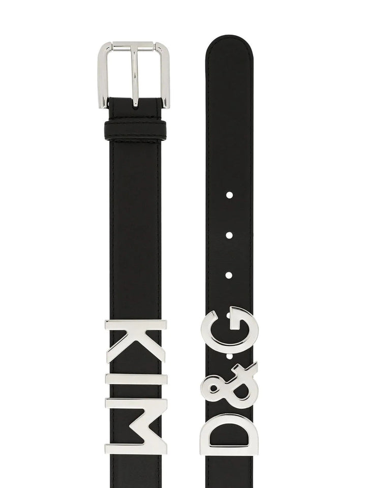 Dolce & Gabbana Women Belt With Logo Buckle