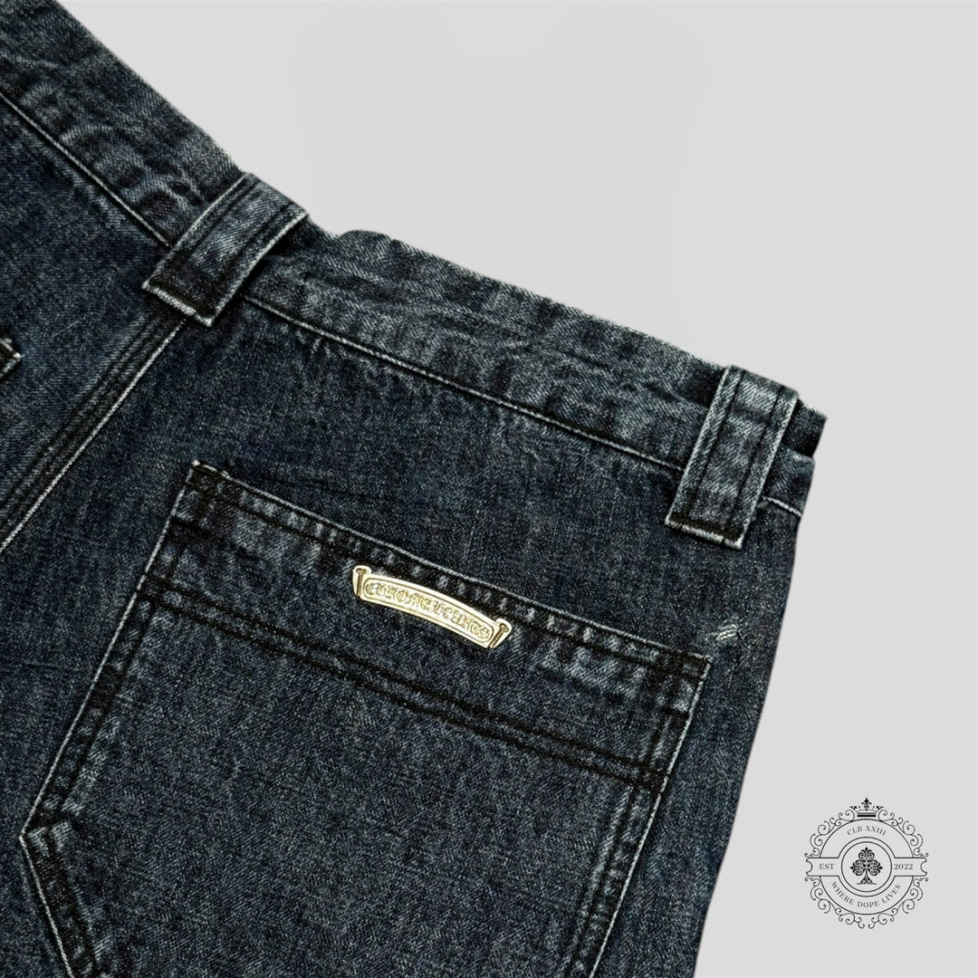 Chrome Hearts Cross Patch Shorts