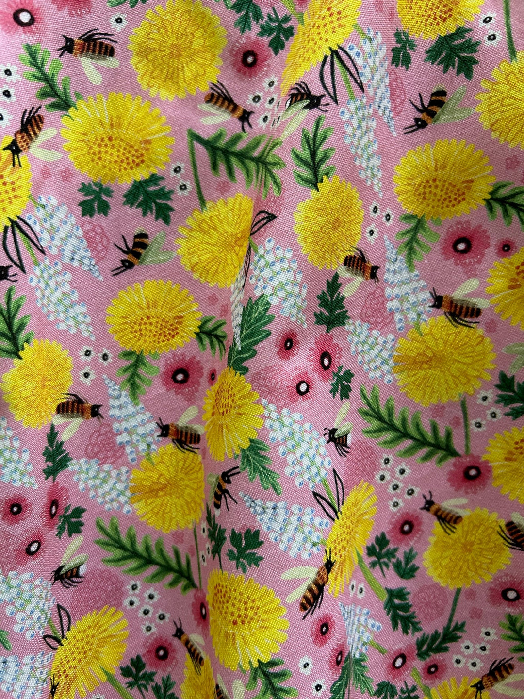 Bees &amp; Dandelions Skater Skirt