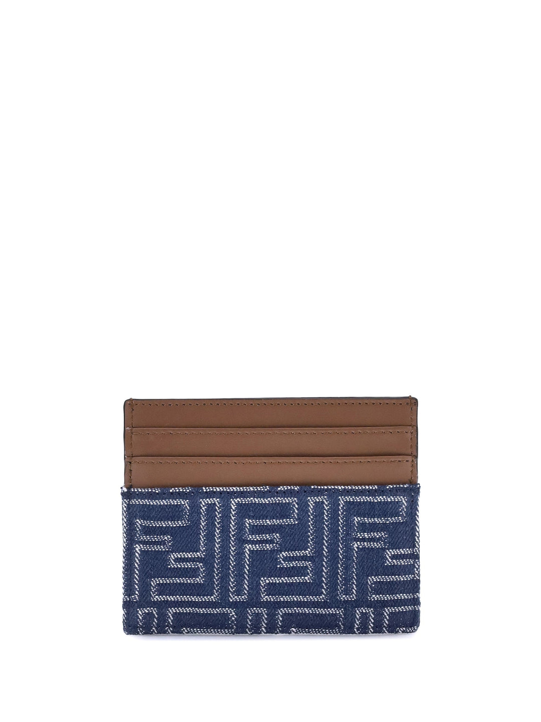 Fendi Men Denim Card Holder