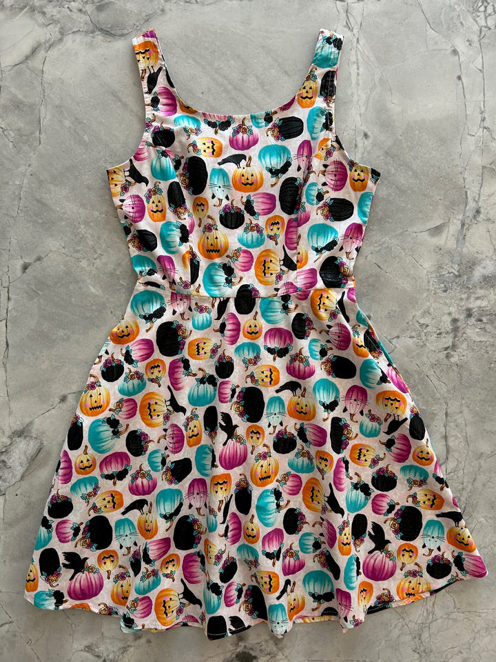 Pumpkin &amp; Crow Skater Dress