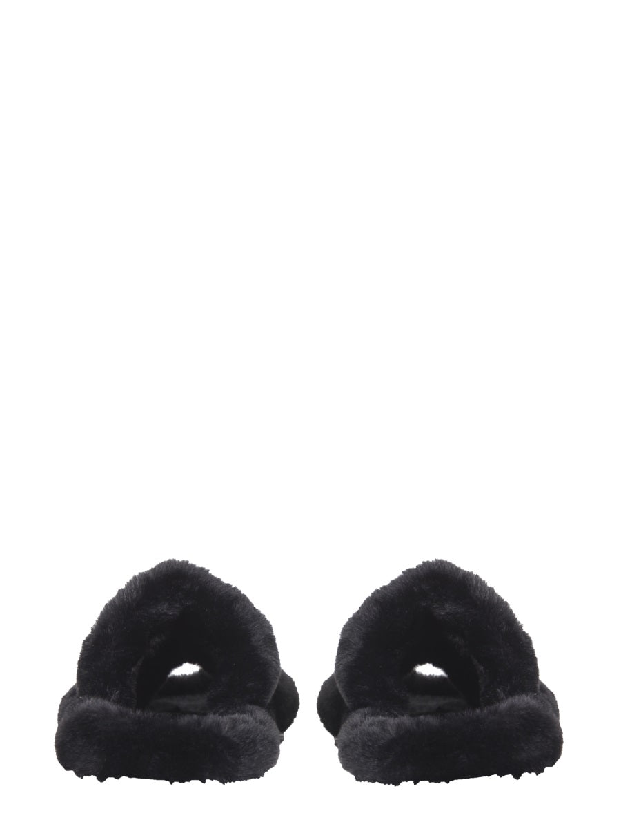 Dolce & Gabbana Men Fur Sandals