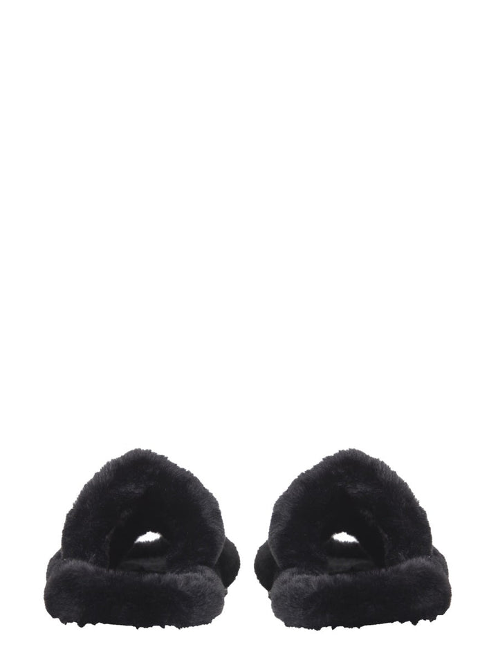 Dolce & Gabbana Men Fur Sandals