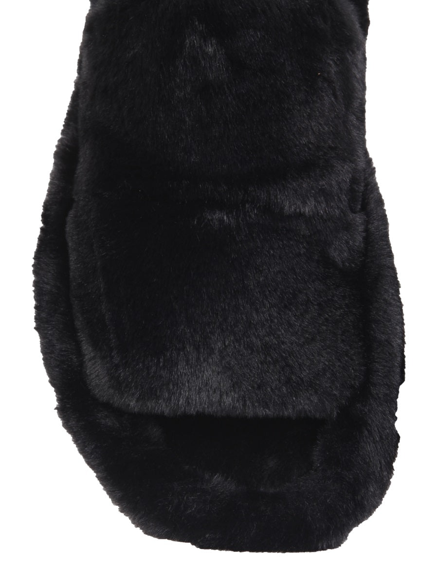 Dolce & Gabbana Men Fur Sandals