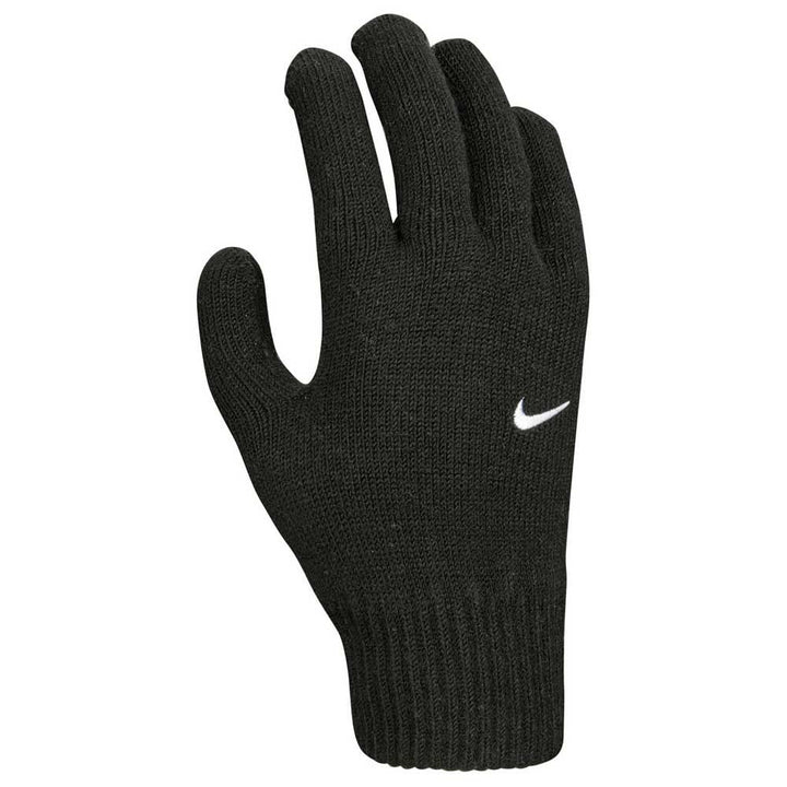 NIKE Unisex Adult YA Swoosh Knit 2.0 Gloves Black L/XL