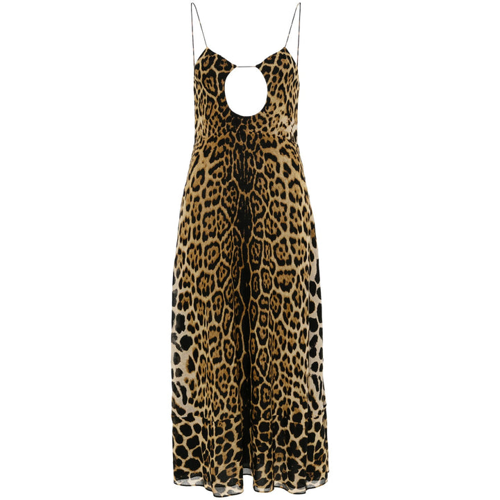 Saint Laurent Brown Dresses - Evening Dresses Women