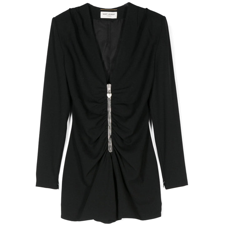 Saint Laurent Black All In One - Playsuits Women