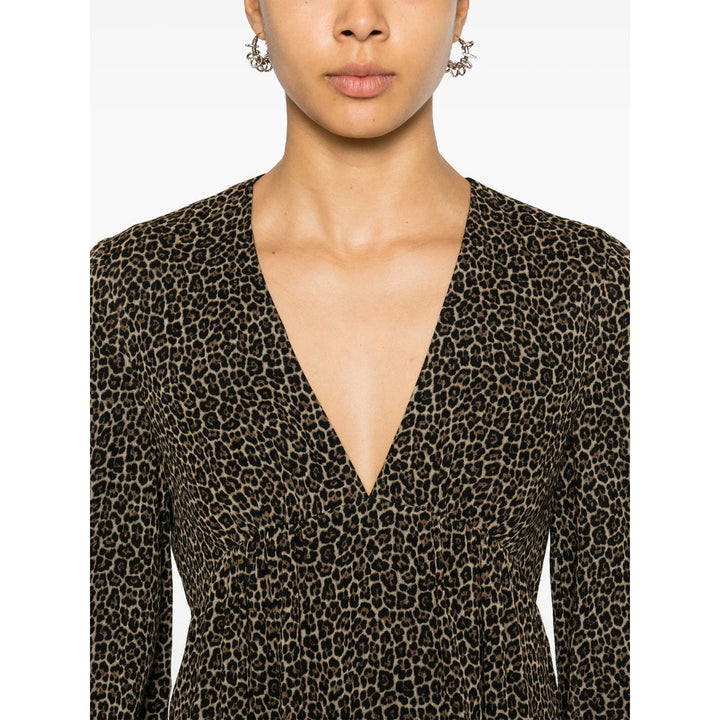 Saint Laurent Brown Dresses - Day Dresses Women