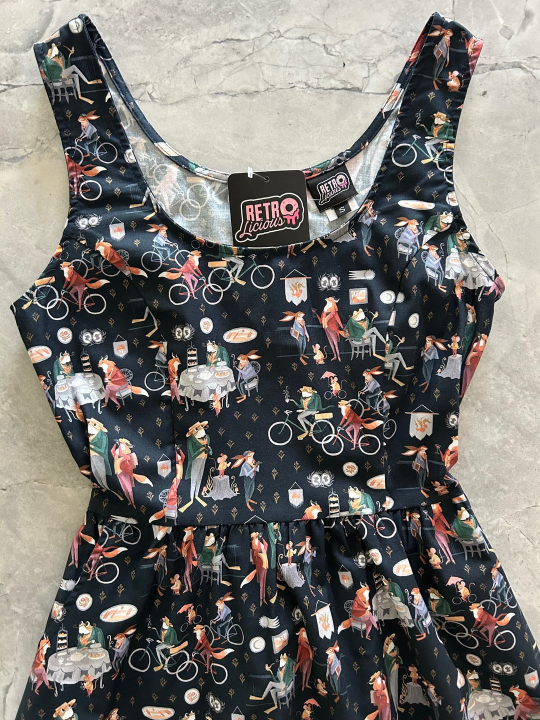 Dapper Fit &amp; Flare Dress - XS only, 1 left!