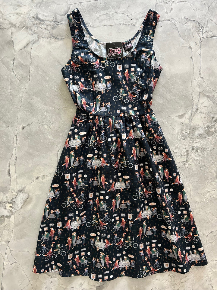 Dapper Fit &amp; Flare Dress - XS only, 1 left!