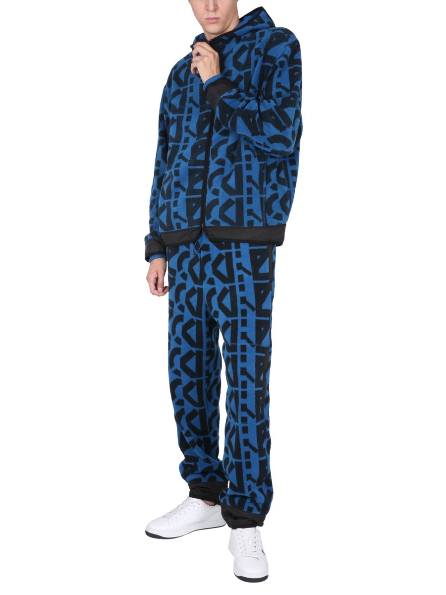 Kenzo Men Jogging Pants With Monogram Logo