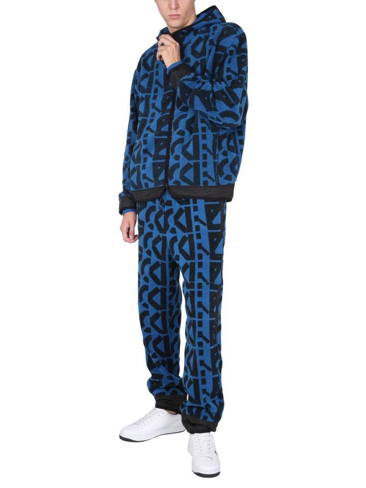 Kenzo Men Jogging Pants With Monogram Logo