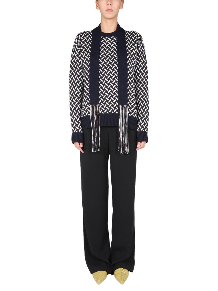 Jil Sander Women Jacquard Sweater