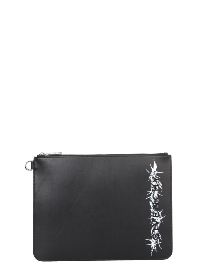 Givenchy Men Leather Pouch