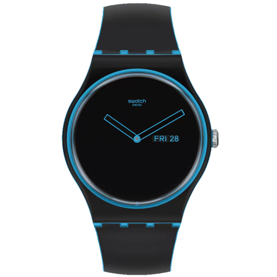 Swatch Men's Originals Monthly Drops Minimal Line Blue