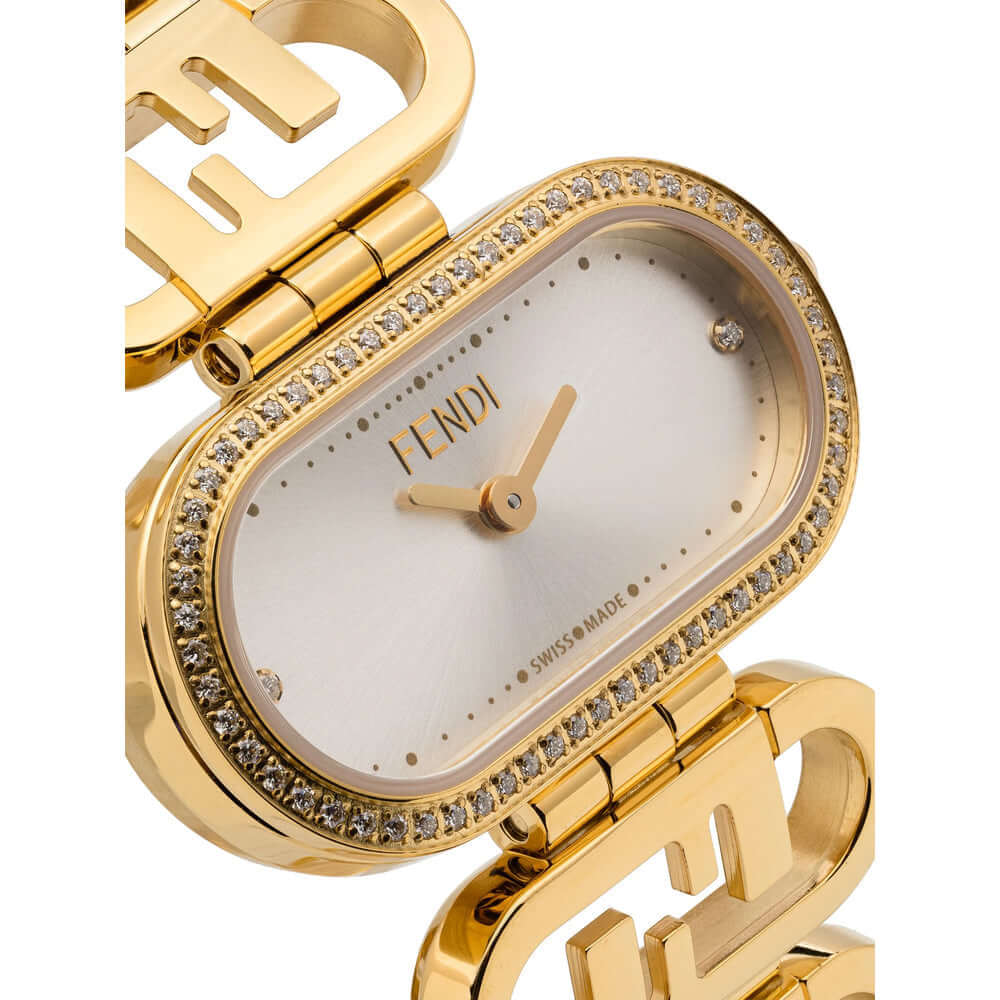 Fendi White Watches Women