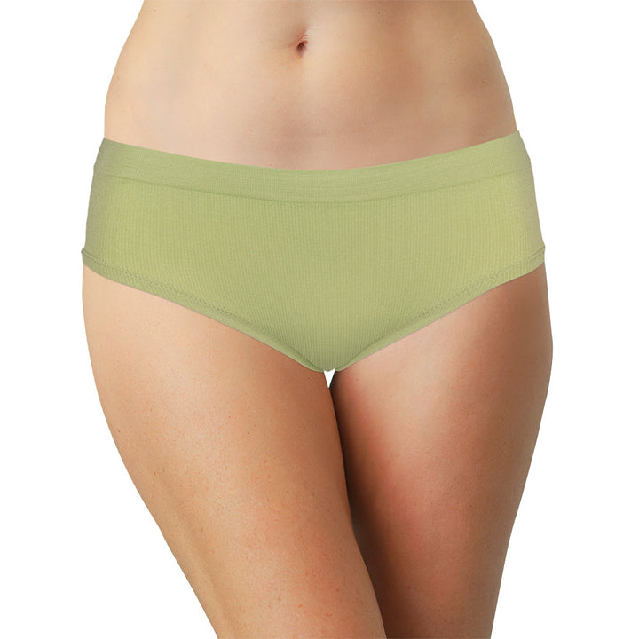 Seamless Ribbed Tag Free Hipster